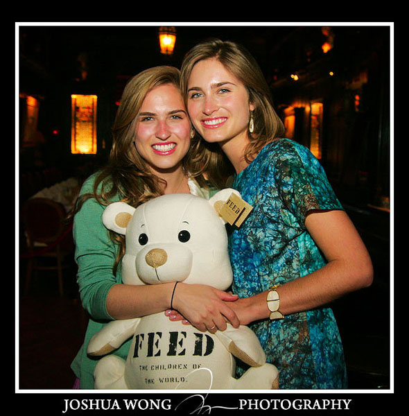 Ashley Bush and Lauren Bush sisters. Event Photos by top NYC Celebrity Event photographer Josh Wong Photography for FEED Project.