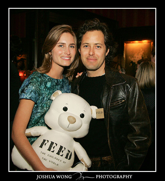 Lauren Bush and David Lauren. Event Photos by top NYC Celebrity Event photographer Josh Wong Photography for FEED Project.