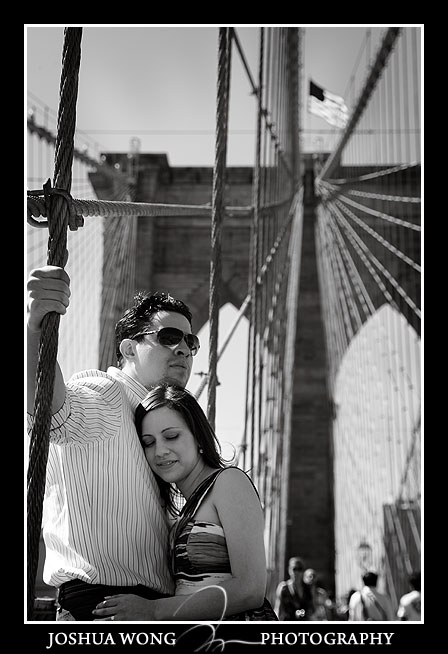 BB1 Brooklyn Bridge Engagement Photos