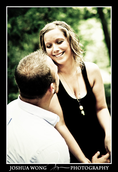 John P. Humes Japanese Stroll Garden Engagement Pictures. Engagement photos by award-winning NYC photographer Josh Wong Photography