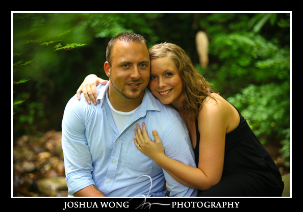 John P. Humes Japanese Stroll Garden Engagement Pictures. Engagement photos by award-winning NYC photographer Josh Wong Photography