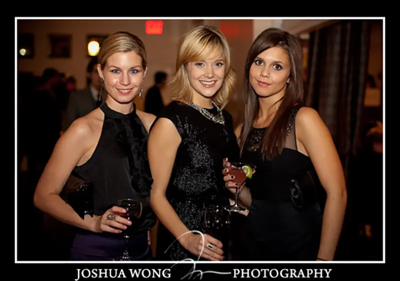Alexandra Chando and friends attend Feast with Famous Faces photographed by celebrity photographer Josh Wong Photography