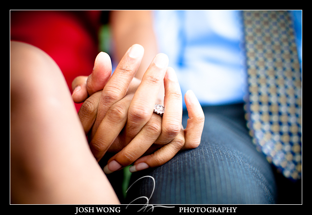 A intimate marriage proposal at The Mall in Central Park by top NY elopement and engagement photographer Josh Wong Photography