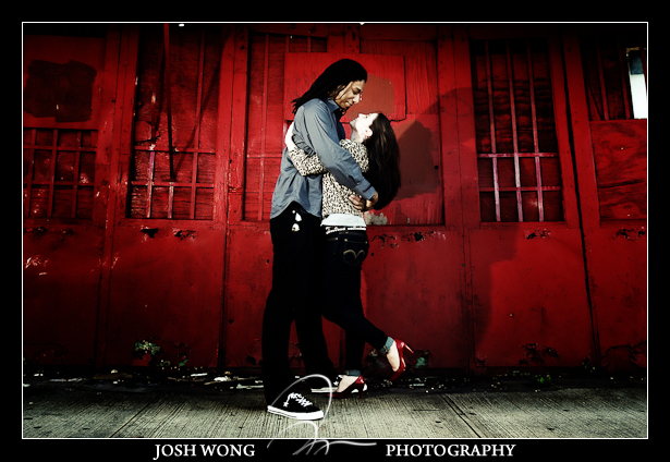A Coney Island engagement photoshoot by Top Brooklyn Wedding and engagement photographer Josh Wong Photography