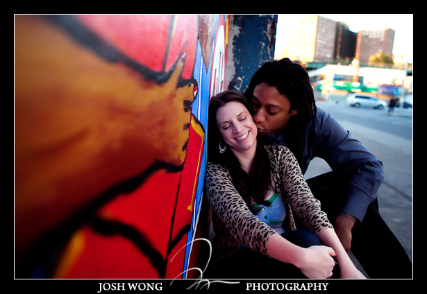A Coney Island engagement photoshoot by Top Brooklyn Wedding and engagement photographer Josh Wong Photography