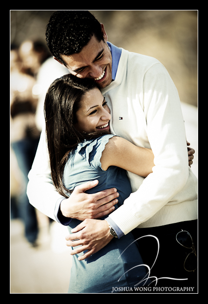 Bow Bridge Proposal captured by top NYC wedding and proposal photographer.