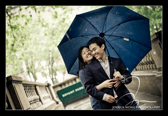 Surprise Marriage Proposal at Bryant Park, New York City. Engagement and proposal pictures by NYC Proposal and wedding photographer Josh Wong.