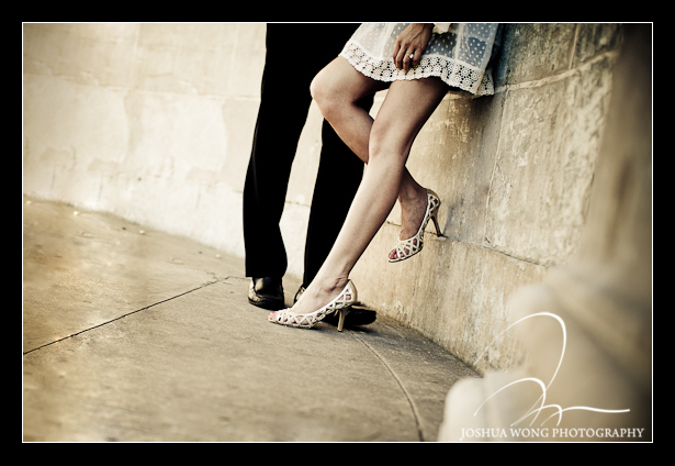 central_park_3 Stylish shoes make a timeless and classic look for your engagement pictures. by Josh Wong Photography