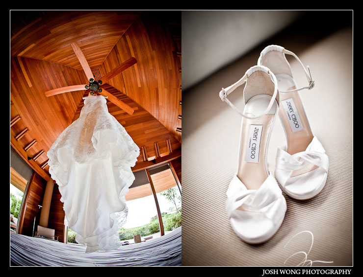 Jimmy Choo Wedding Shoe pictures at the Amanyara Resort, Turks and Caicos. Wedding photos by destination wedding photographer Josh Wong Photography