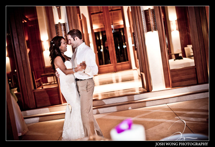 Wedding day pictures at the Amanyara Resort, Turks and Caicos. Wedding photos by destination wedding photographer Josh Wong Photography