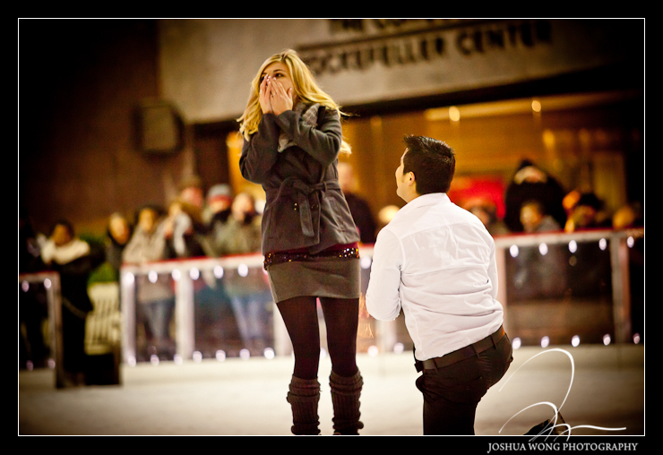Rockefeller Center Ice Rink Proposal captured by Josh Wong Photography