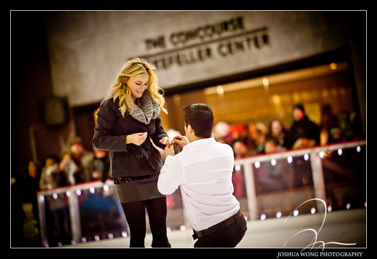 Rockefeller Center Ice Rink Proposal captured by Josh Wong Photography