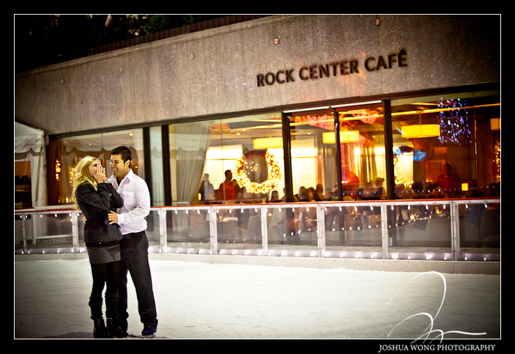 Rockefeller Center Ice Rink Proposal captured by Josh Wong Photography