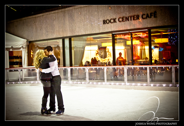 Rockefeller Center Ice Rink Proposal captured by Josh Wong Photography