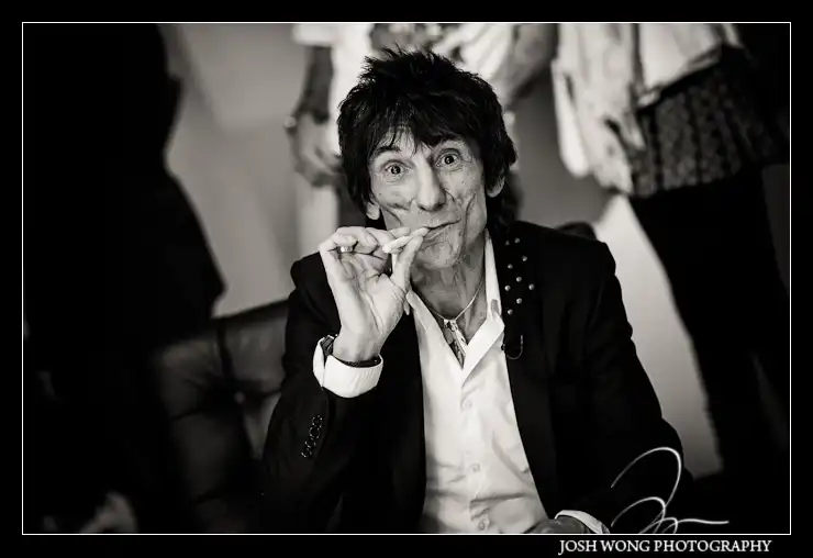 Rolling Stones legendary and iconic guitarist Ronnie Wood
