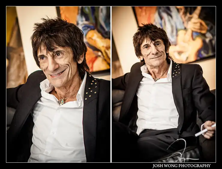 Rolling Stones legendary and iconic guitarist Ronnie Wood
