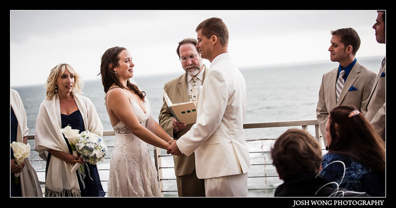 A San Francisco Wedding at the Cliff House Restaurant by top Bay Area wedding photographer Josh Wong Photography