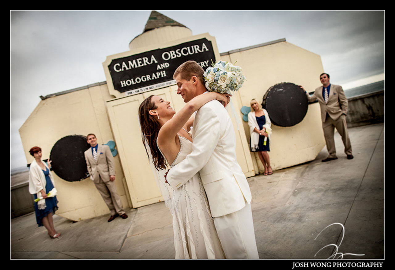 A San Francisco Wedding at the Cliff House Restaurant by top Bay Area wedding photographer Josh Wong Photography