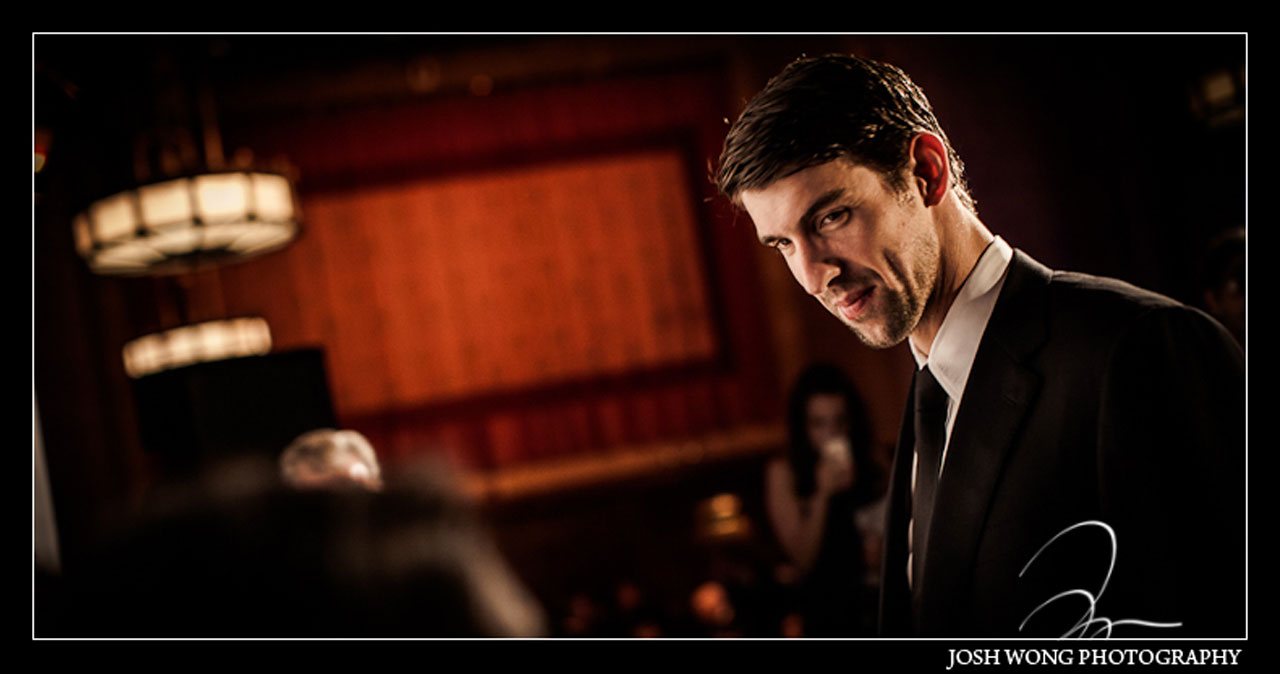 Michael Phelps at the annual AAFA American Image Awards
