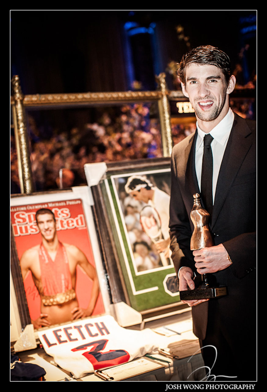 Olympian Michael Phelps photographed by Celebrity photographer Josh Wong