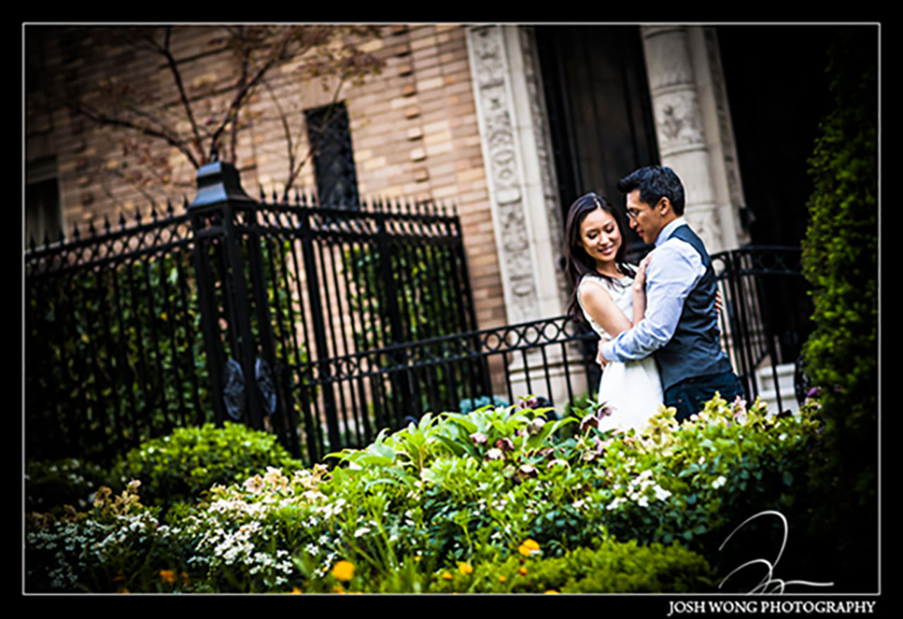 A San Francisco engagement photography session with top Bay Area engagement photographer Josh Wong Photography