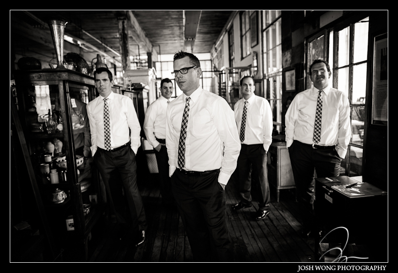 The VIP Groom and the groomens.