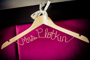 Custom Wedding Hanger