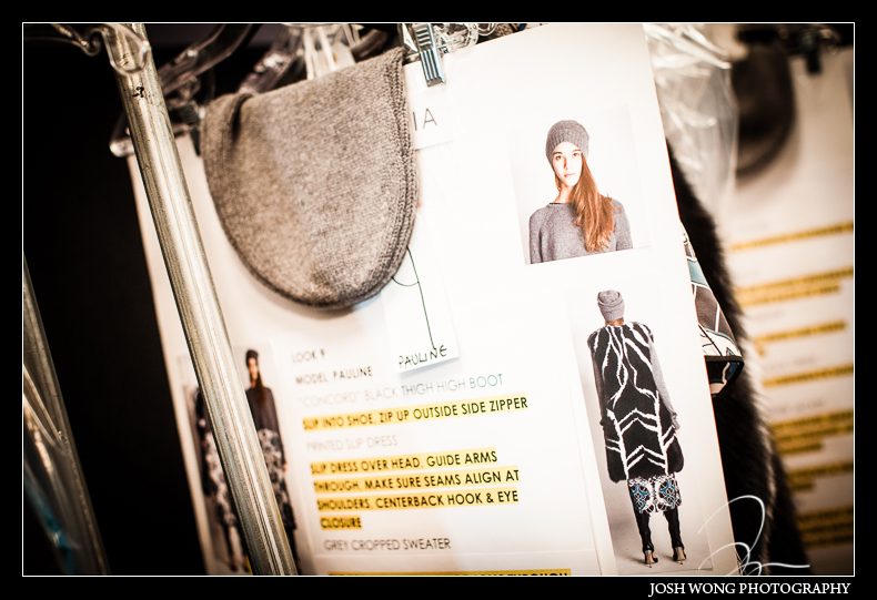 NYFW BCBGMAXAZRIA model style sheet