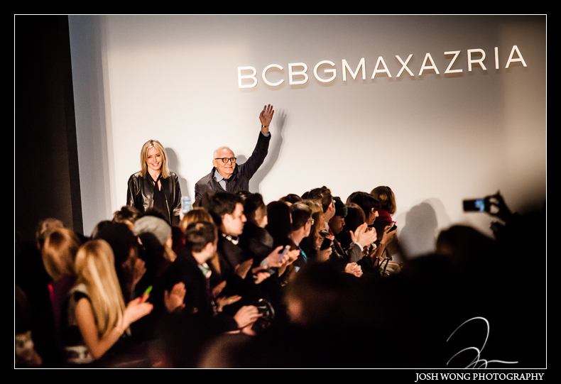 Max and Lubov Azria, the designers for BCBGMAXAZRIA