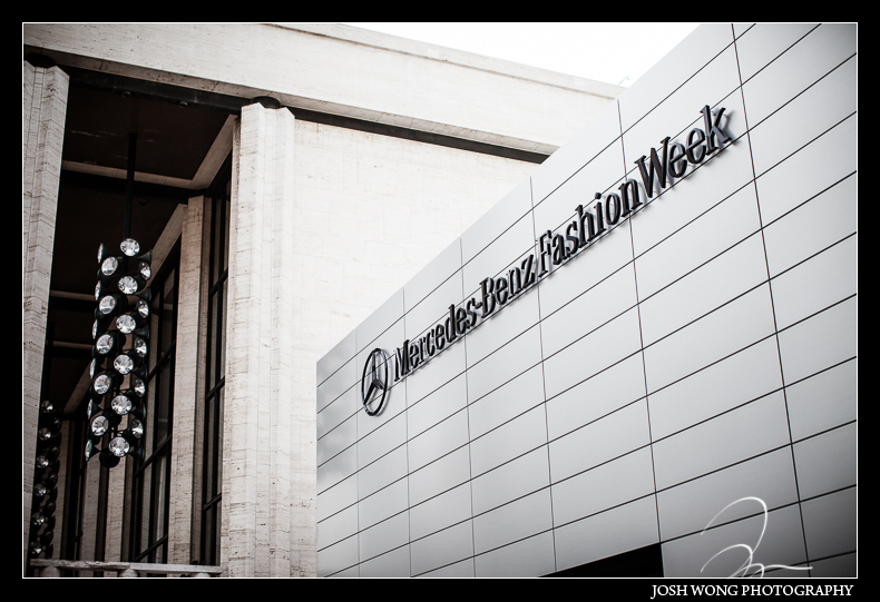 New York Fashion Week at Lincoln Center in New York City 