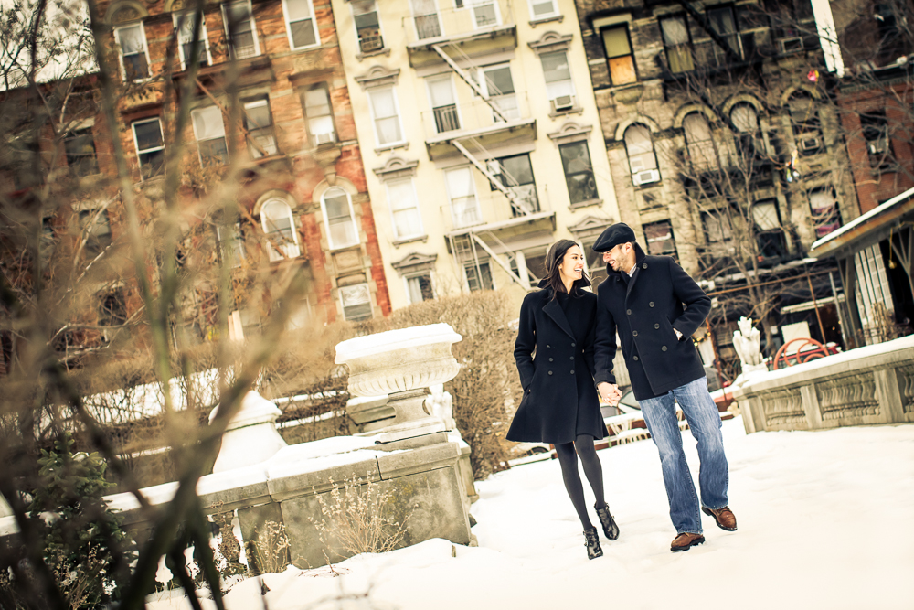 SOHO NYC Winter Engagement