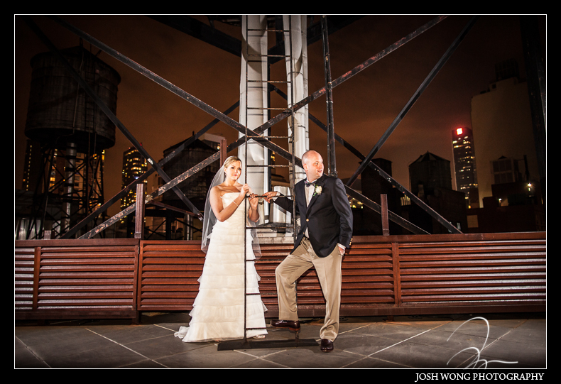 Wedding at Gary's Loft and a special Bath Tub Photobooth - New York City