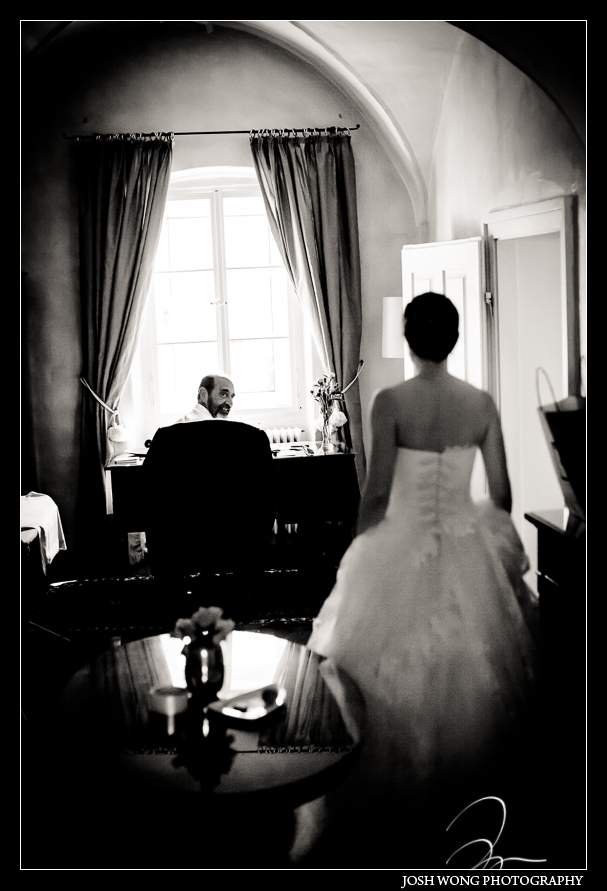 Father and Daughter Moment