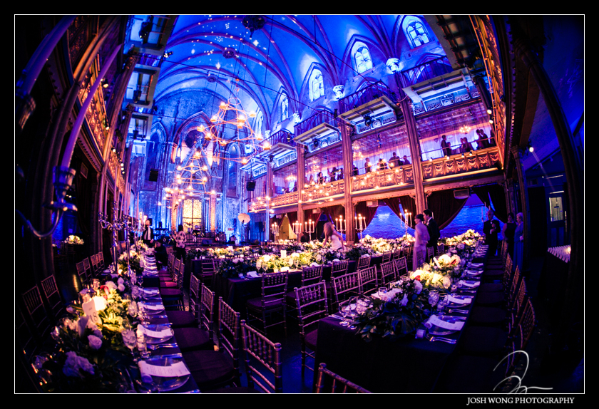 A view from the of Angel Orensanz. Wedding pictures provided by Josh Wong Photography