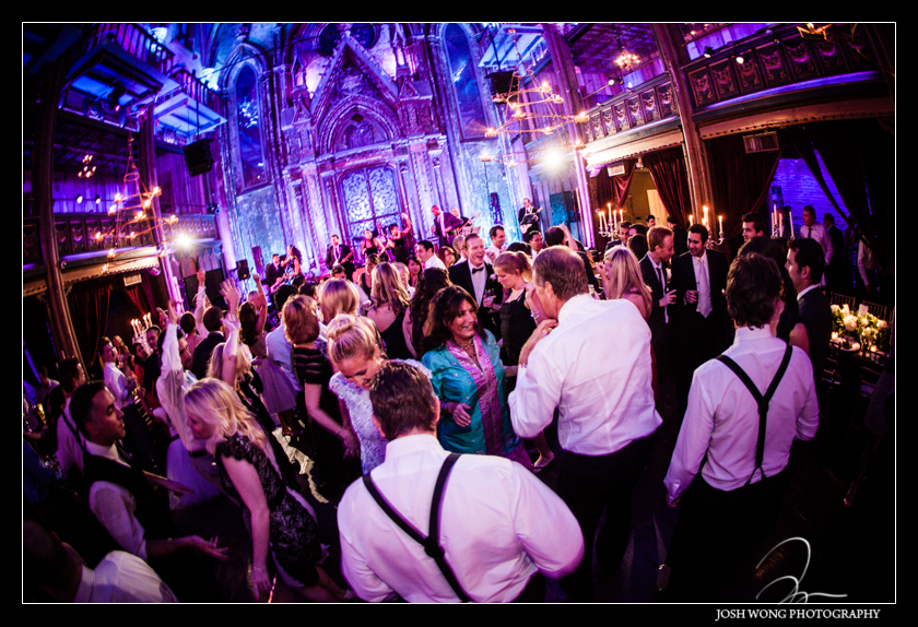 A view from the of Angel Orensanz. Wedding pictures provided by Josh Wong Photography