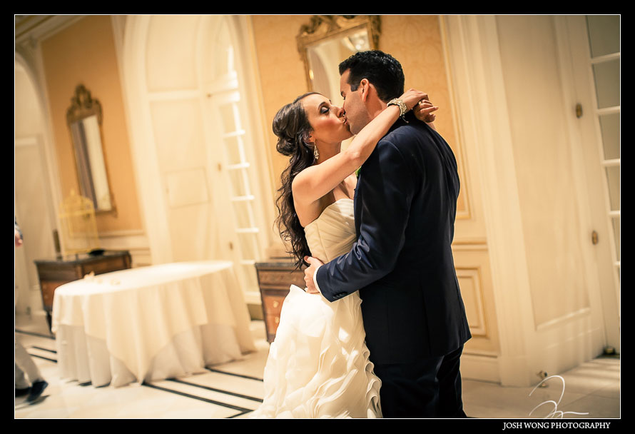 A JW Marriott Essex House Wedding in New York City by Top NYC Wedding Photographer Josh Wong Photography
