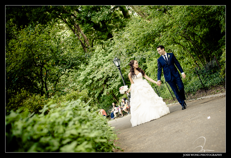 A JW Marriott Essex House Wedding in New York City by Top NYC Wedding Photographer Josh Wong Photography