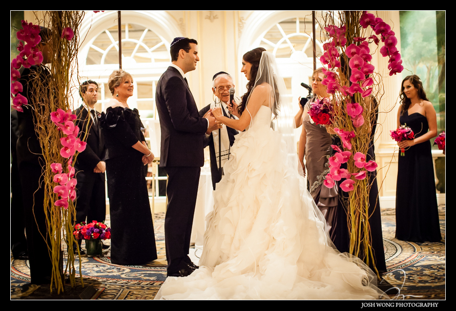 A JW Marriott Essex House Wedding in New York City by Top NYC Wedding Photographer Josh Wong Photography