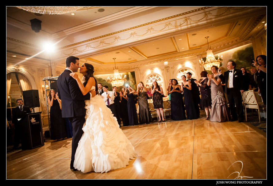 A JW Marriott Essex House Wedding in New York City by Top NYC Wedding Photographer Josh Wong Photography