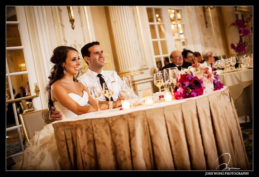 Best candid moments during the maid of honor speeches.