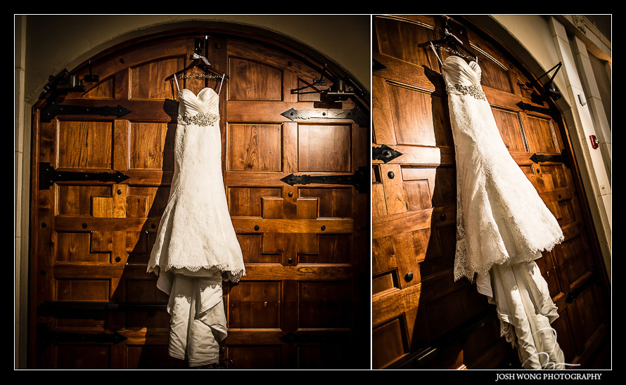 Allure Wedding Dress - A magnificent wedding at Casa Real at Ruby Hill Winery, Pleasanton, Ca. Wedding pictures by San Francisco wedding photographer Josh Wong Photography