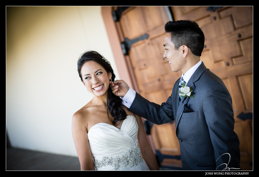 The Reveal - A magnificent wedding at Casa Real at Ruby Hill Winery, Pleasanton, Ca. Wedding pictures by San Francisco wedding photographer Josh Wong Photography