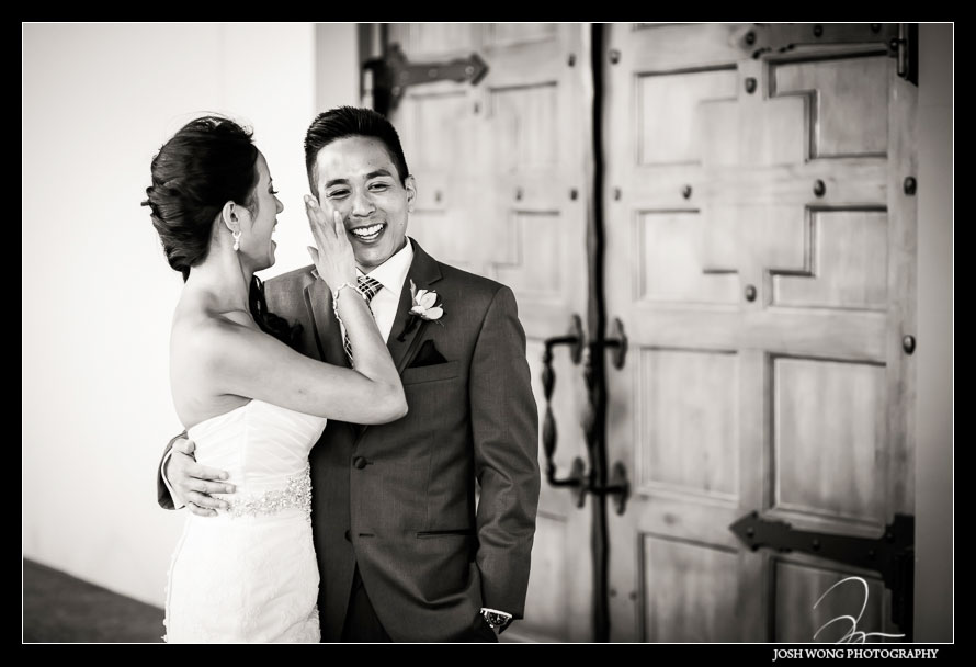 A magnificent wedding at Casa Real at Ruby Hill Winery, Pleasanton, Ca. Wedding pictures by San Francisco wedding photographer Josh Wong Photography