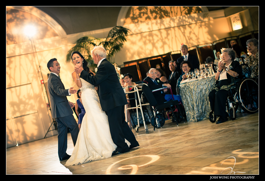 How adorable is this. Jared's Grandfather asked for the second dance immediately after the first dance.