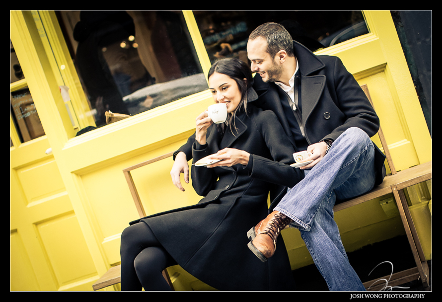 Winter Engagement Pictures in New York City - Soho and Grand Central Terminal - Josh Wong Photography