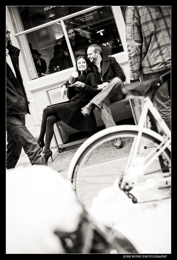 Winter Engagement Pictures in New York City - Soho and Grand Central Terminal - Josh Wong Photography