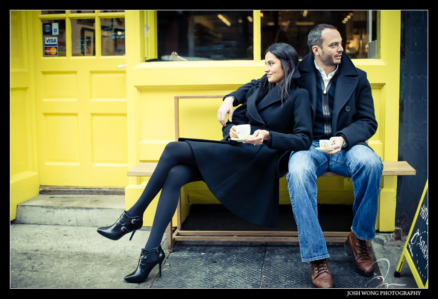 Winter Engagement Pictures in New York City - Soho and Grand Central Terminal - Josh Wong Photography