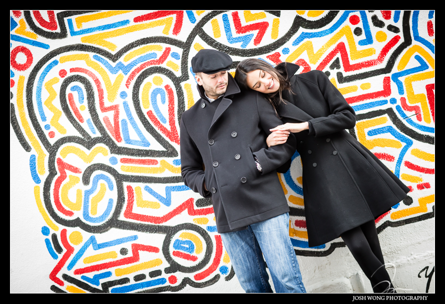 Winter Engagement Pictures in New York City - Soho and Grand Central Terminal - Josh Wong Photography