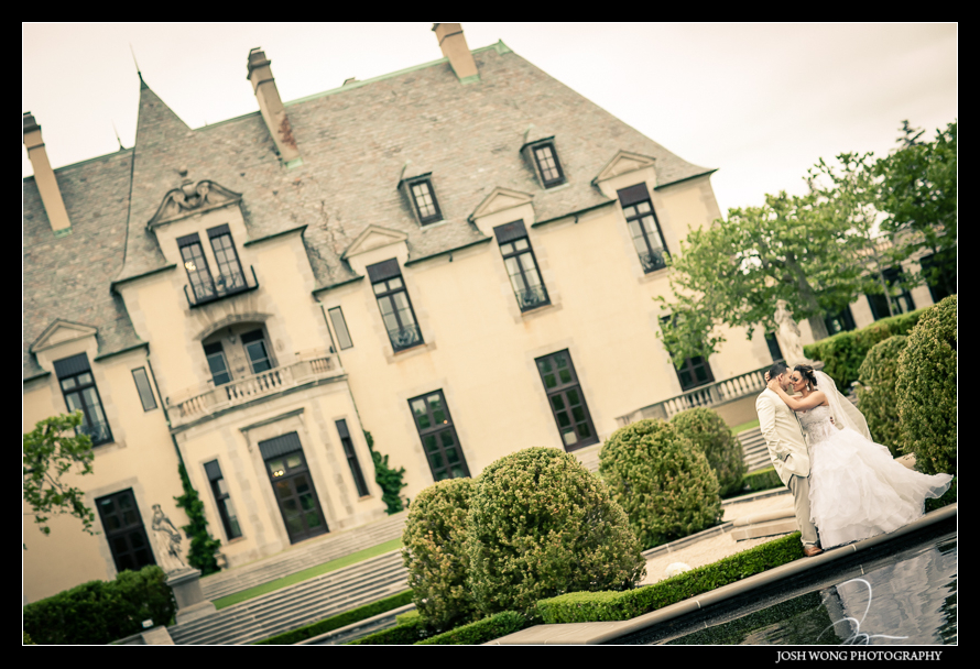 Oheka Castle Wedding Pictures by Best New York Wedding Photographer - Josh Wong Photography