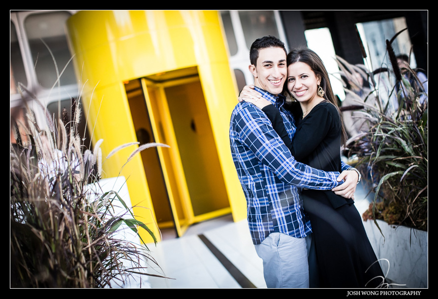 Meatpacking district marriage and engagement proposal.
